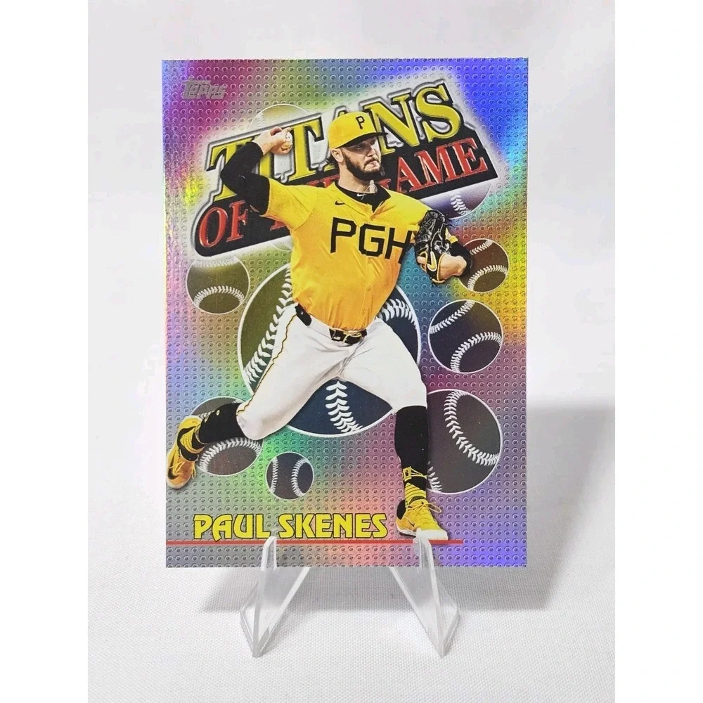 🔥🔥NEW! 2026 Topps Series 1 #TOG-14 Paul Skenes TITANS OF THE GAME - Pirates